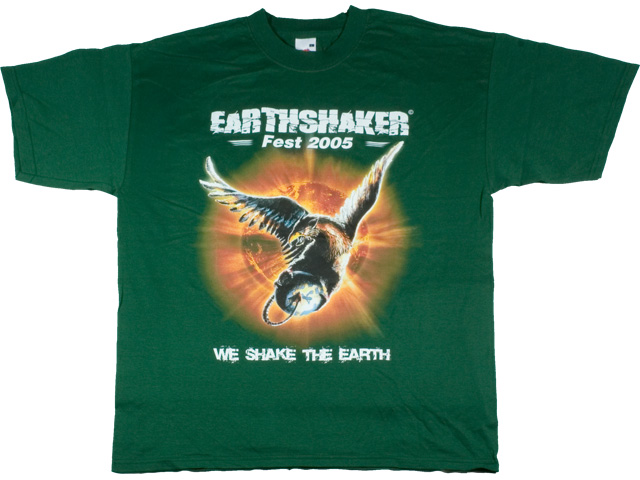 Eathshaker TShirt_Green_front